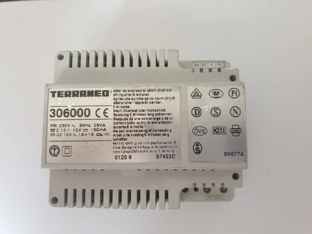 Alimentation modulaire Terraneo 306000