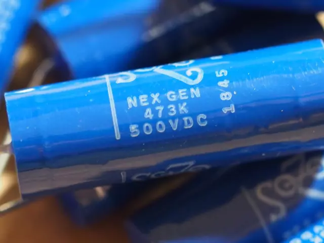 SoZo, 500V, NexGen Blue Molded Vintage Capacitors .047