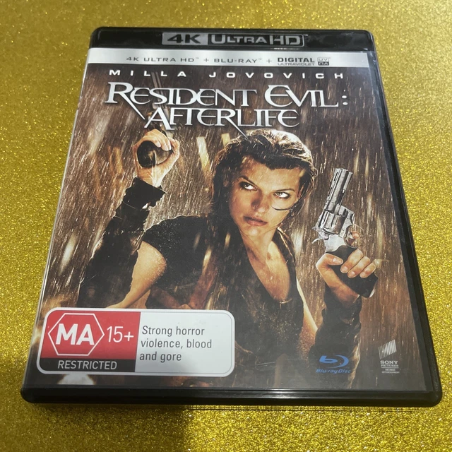 RARE! RESIDENT EVIL Afterlife Movie Collection 4K Ultra HD Blu Ray ...
