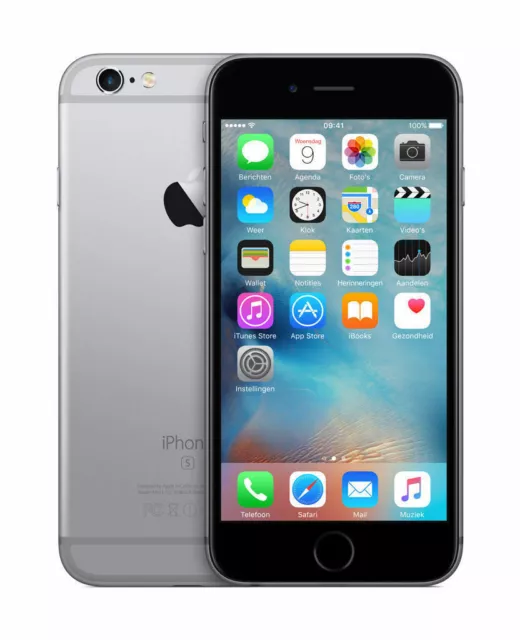 Apple iPhone 6s Space Grau 32 GB Ohne Simlock iOS Prepaid Sehr Gut - Refurbished