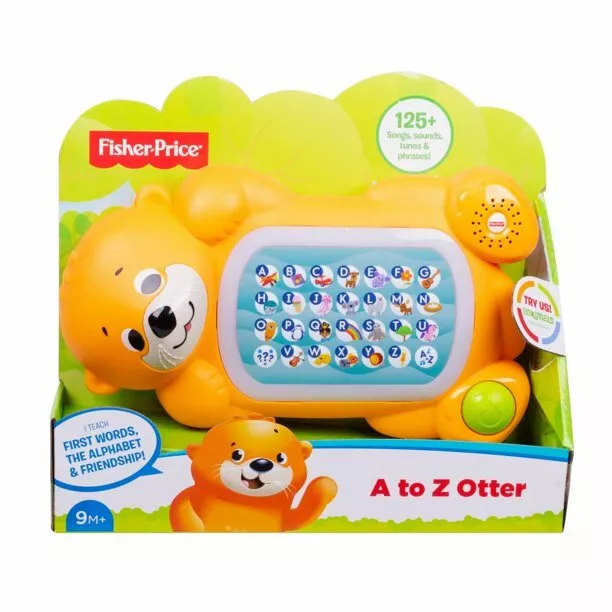 Fisher-Price Linkimals A to Z Otter with Interactive Keyboard