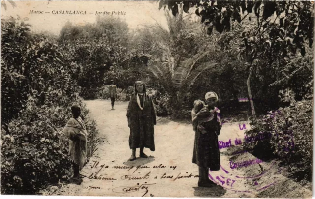 Cpa Ak Morocco - Casablanca (114805)