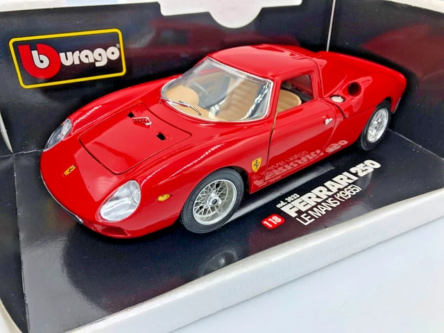 Voiture collection Burago Ferrari 250 Le Mans (1965) 1/24 - Modélisme