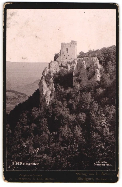 Fotografie Dr. E. Mertens & Cie., Berlin, Ansicht Neidlingen, Blick auf die Rui