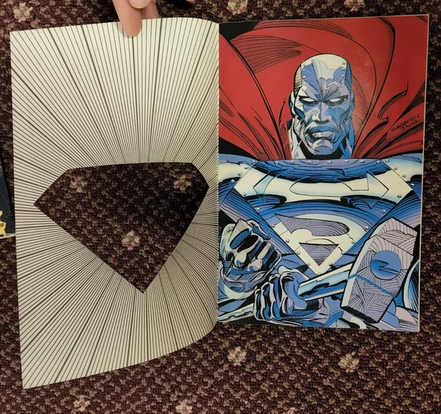Superman: The Man of Steel #22 [Die-Cut Cover Edition] (Jun 1993, DC) 3