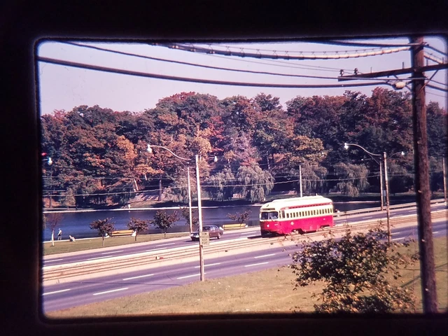 IH18 TRAIN Slide Subway Trolley Bus * Queensway Genadier Pond 1973