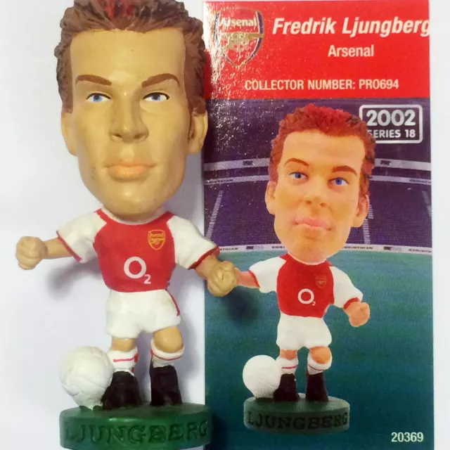 LJUNGBERG Arsenal Home Corinthian Prostars Series 18 Figure Loose/Card PRO694