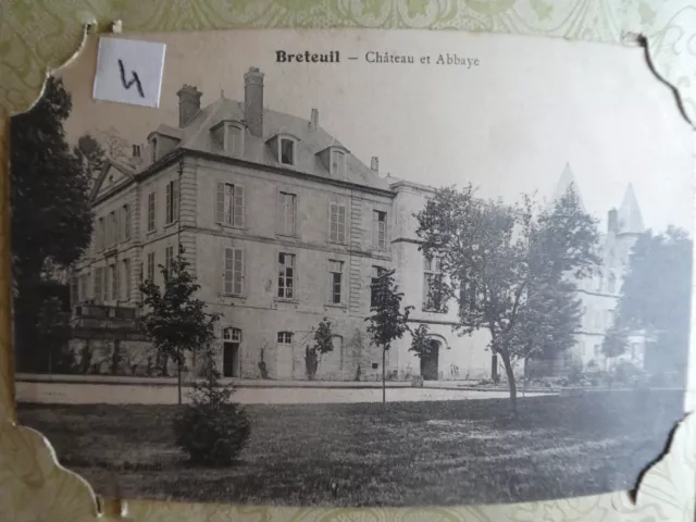 CPA Breteuil (60) Château et abbaye- non écrite