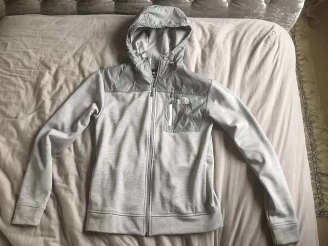 Felpa con cappuccio da uomo The North Face Mittellegi cerniera intera grigia, taglia small *SPEDIZIONE GRATUITA UK