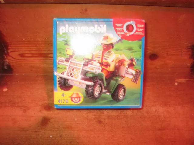 Playmobil Wild Life 6939 Evil Explorer with Quad, for Children Ages 4+ –  TopToy