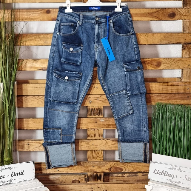 SEXY WOMEN BOYFRIEND JEANS FLICKEN JEANS FLECKEN-RISSE GR. 36-42 TOP