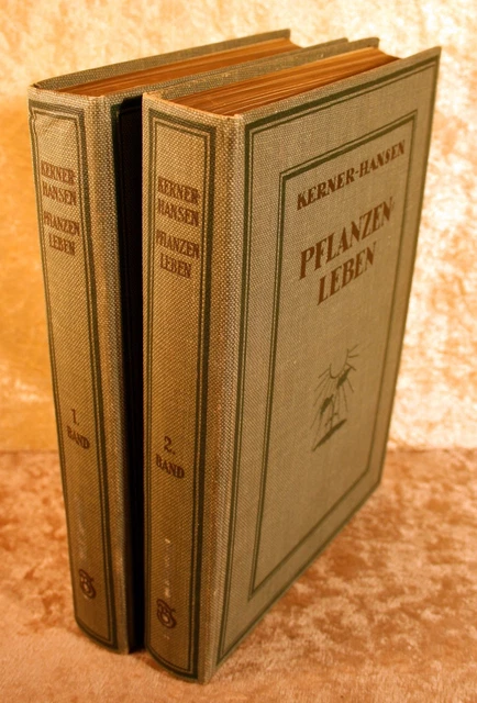 &PFLANZENLEBEN& ANTON KERNER von Marilaun / Dr.Adolph Hansen 3.Aufl