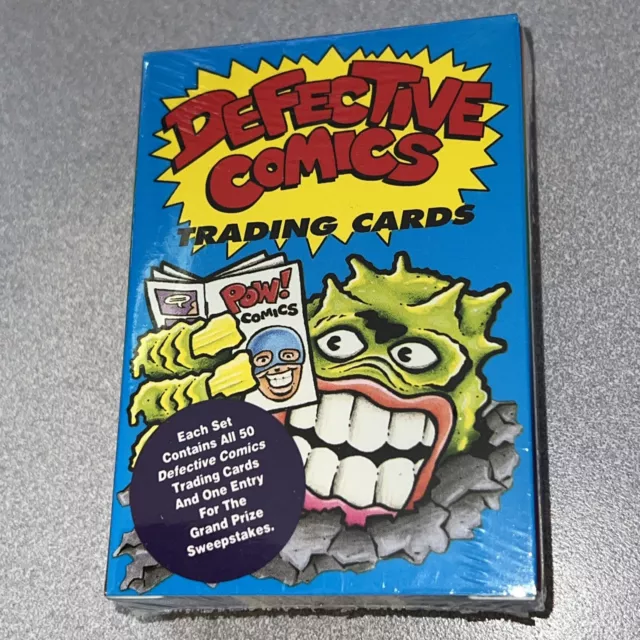 1993 50 Cards Defective Comics Trading Cards Spoof Satire Factory Sealed Free Sh
