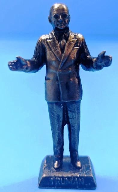 Presidential Figurine – Metal – Truman – 33rd 1945-1953 – 2.5 in tall