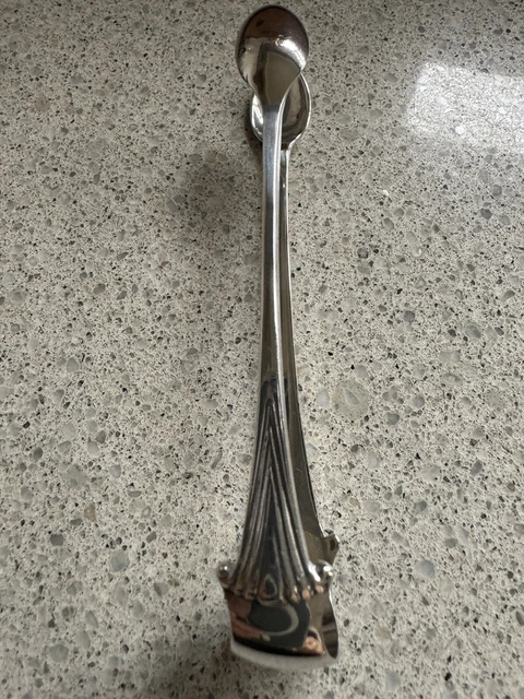 Antique Hallmarked Silver Sugar Tongs