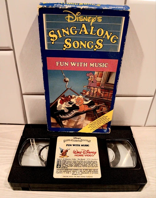 DISNEY’S SING ALONG Songs- Fun With Music (VHS 1989) BILLY JOEL £11.04 ...