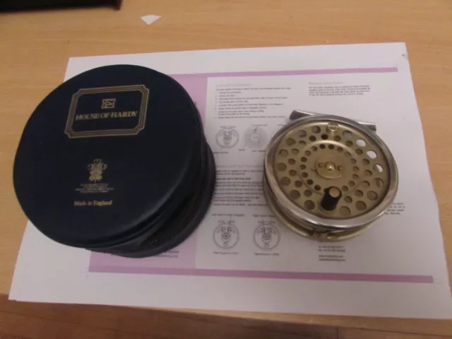 HARDY MARQUIS 7 vintage fly reel £55.00 - PicClick UK