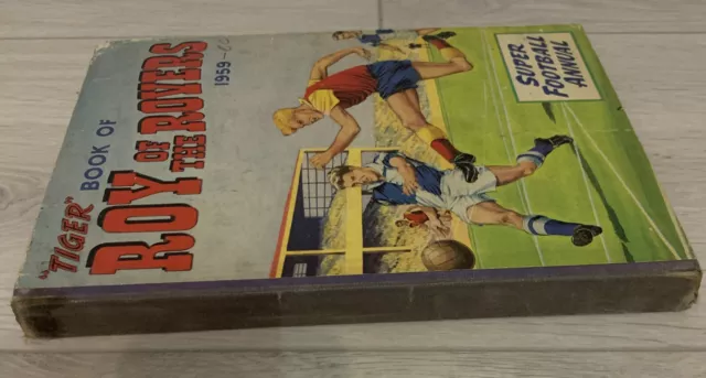 Tiger Book of Roy of the Rovers Super Football Annual 1959 Vintage Hardback Book 3