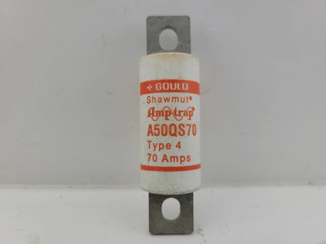 1pc, Gould Shawmut, A50QS70, Type 4 Semiconductor Fuse, 70A, 500V (8E3)