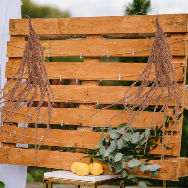 ZFProcess 2 fiori artificiali da appendere, piante rampicanti viola, resistenti ai raggi UV, per parete, casa, camera, giardino, matrimoni, interni ed esterni, decorazione primaverile ed estiva