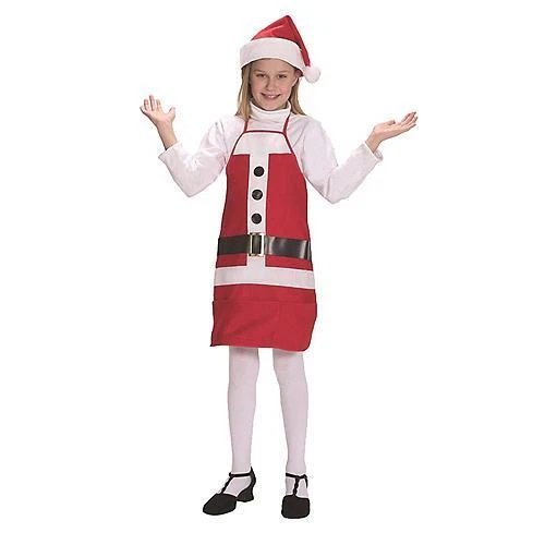 Holiday Apron W Hat Child