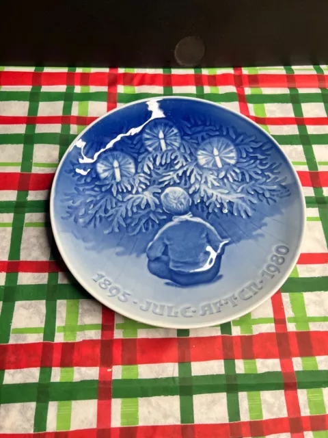 Bing & Grondahl (BG) Christmas Plate From 1909