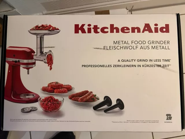 kitchen aid fleischwolf Metall 1 mal gebraucht