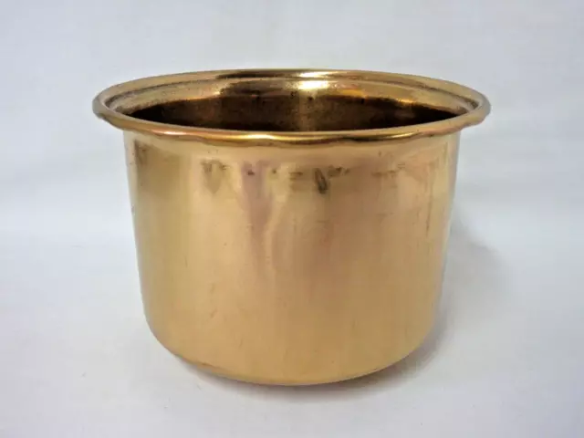Solid Brass Font Cup Holder For Gwtw, Banquet Or Victorian Hanging Oil Lamp