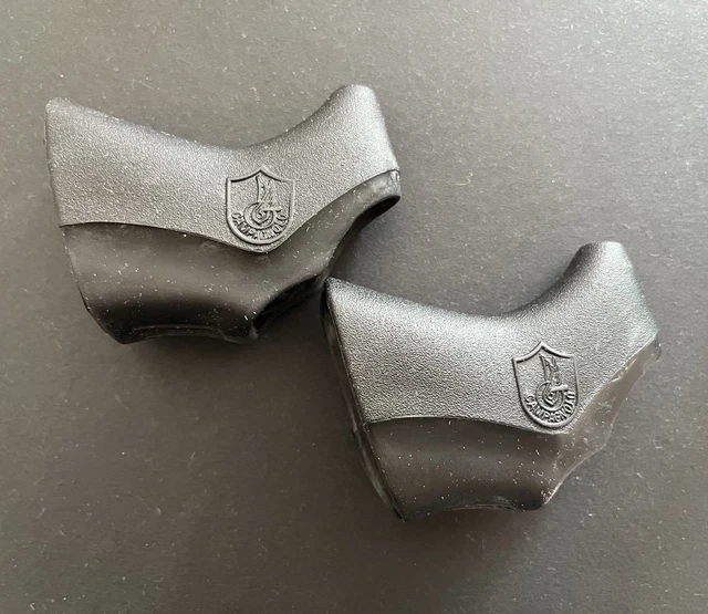 10 Coppie Coprileva Campagnolo Eroica Vintage NOS - Gomma Per Freni Stradali, Nero/Marrone/Bianco