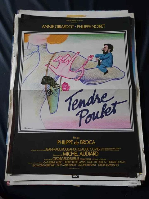 affiche-de-cin-ma-d-poque-du-film-tendre-poulet-de-1978-40x60cm-eur