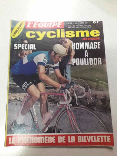 Magazine L'Équipe Cyclisme – Spécial Tour De France, Juin 1974, Avec Eddy Merckx