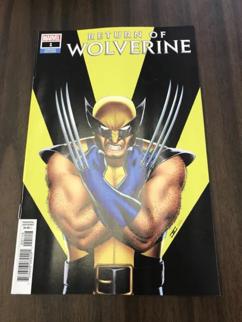 Return Von Wolverine #1 Cassaday Variante 1:50