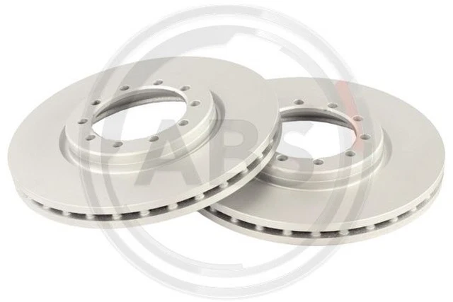 2x ABE C4P009ABE Disque de frein Arrière pour RENAULT ESPACE IV (JK0/1