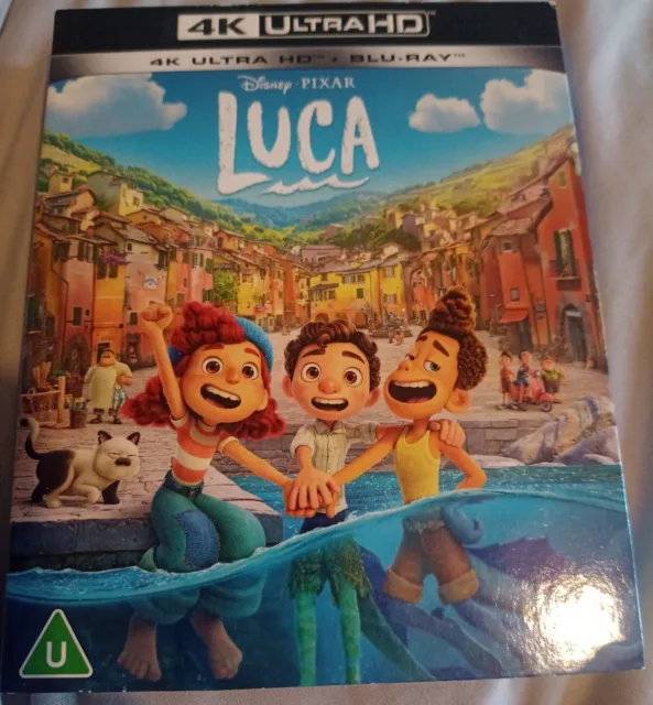 Luca (2021) -  4K UltraHD Blu-ray  UHD - Disney Pixar