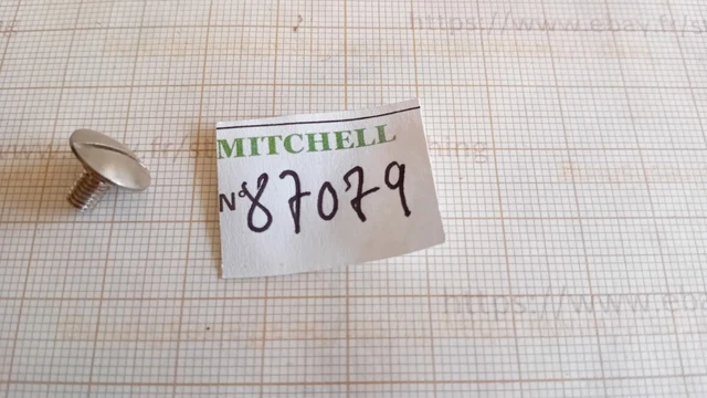 VIS MANIVELLE MITCHELL 300 & divers MOULINET HANDLE KNOB SCREW REEL PART 81044
