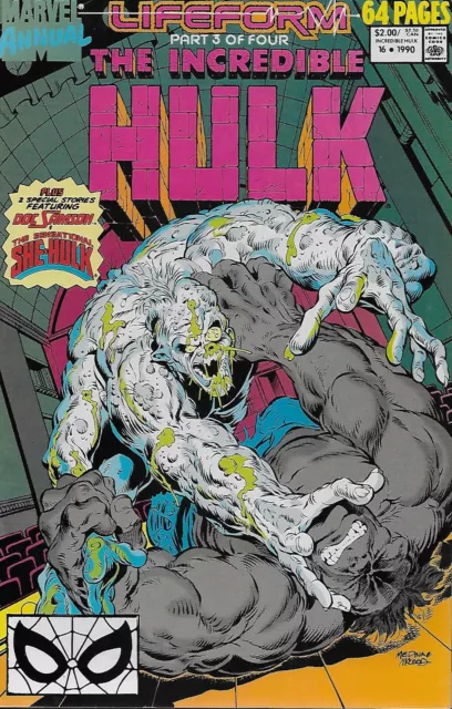 The Incredible Hulk Annual No.16 / 1990 Peter David & Angel Medina