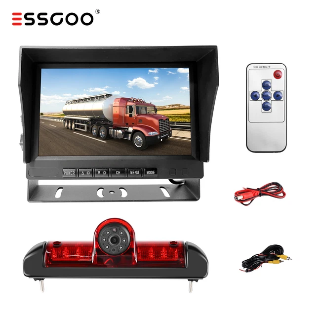 Telecamera Retrovisore Per Fiat Ducato 2006-2015 - Kit Con Monitor 7 Pollici Per Retromarcia - Foto 11