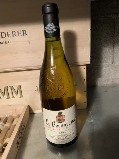 Vin blanc Châteauneuf-du-Pape M Chapoutier La Bernardine 2000