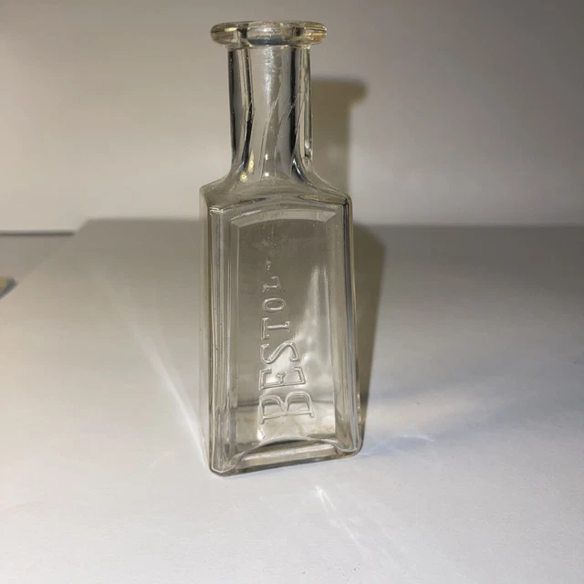 Old Miniature Bestol Antique Tonic Bottle