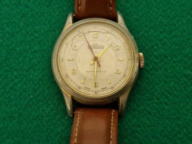 Men's Vintage 33 mm MISALLA Swiss Hand Wind Watch A/F