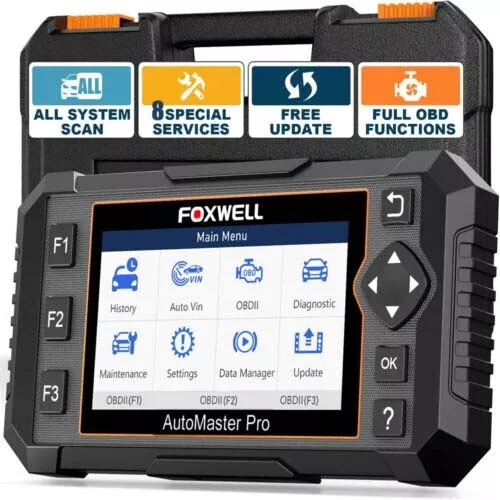 FOXWELL NT624 Elite OBD2 Diagnosegerät Auto All System EPB DPF ABS TPMS Scanner