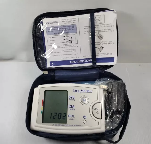 Monitor de presión arterial Life Source UA-789AC puño extra grande