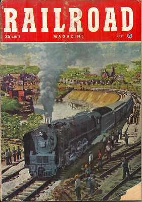 RAILROAD MAGAZINE - July 1948 - MISSOURI-KANSAS-TEXAS, ST LOUIS-SAN FRANCISCO