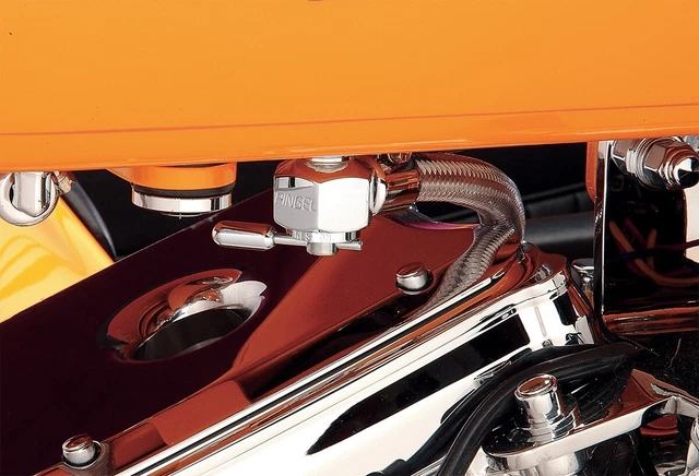 Pingel, 6211-CH, Power-Flo Petcock,, Inward Style/Chrome.