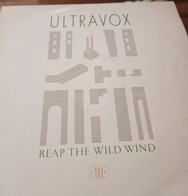 Ultravox Reap The Wild Wind "12" Original UK Press VG+