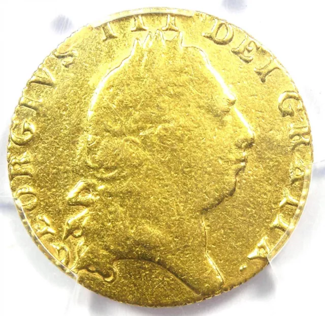 1798 Britain George III Gold Guinea 1G - Certified PCGS VF Details - Rare Coin!