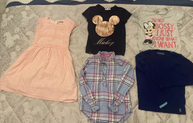 girls clothes 5-6 years bundle. Joules,cath kidston & Disney.