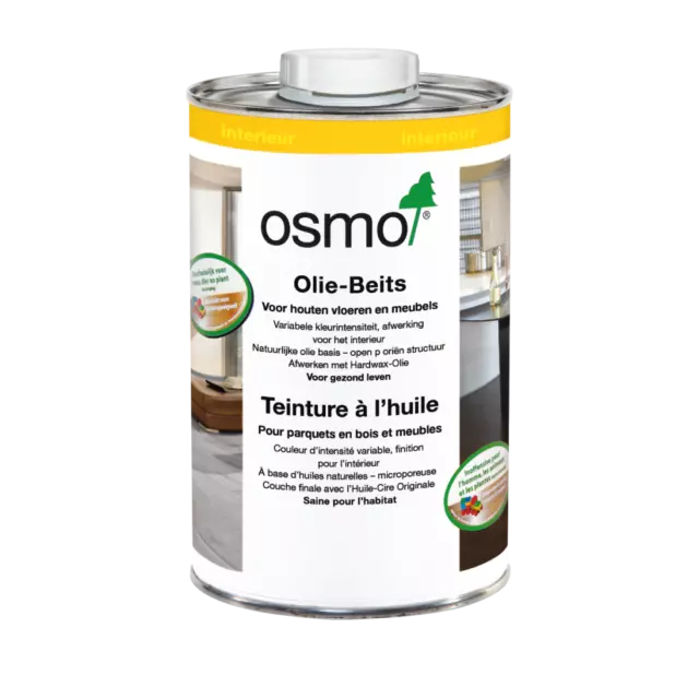 Teintures Osmo 0.5L pour bois intérieurs