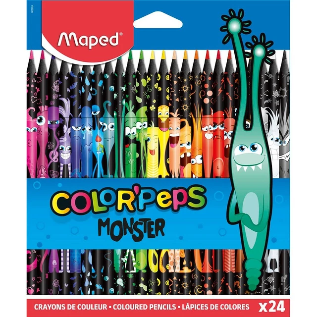 24 maped COLOUR'PEPS MONSTER Buntstifte farbsortiert