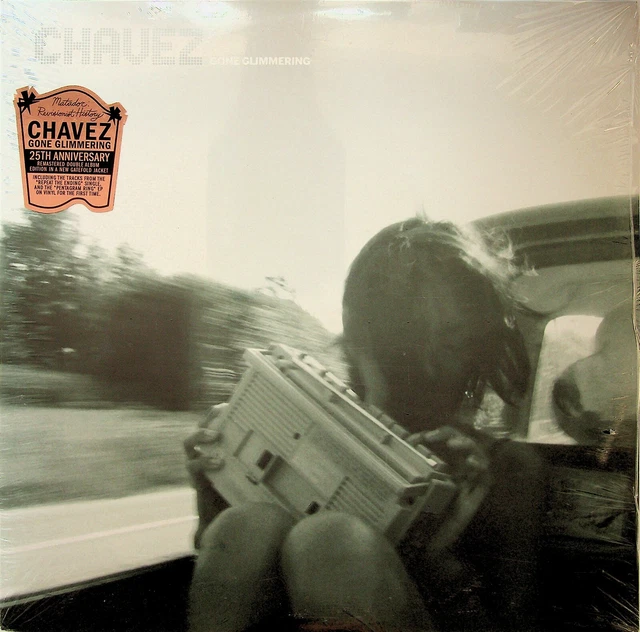 Chavez- Gone Glimmering LP & Pentagram Ring 12" (SEALED* 2020 Vinyl) 1995 Album